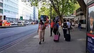 London St Pancras  - Euston Station ● Walk in 10 minutes