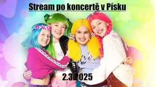 Lollipopz záznam ze streamu po koncertě v Písku 2.3.2025