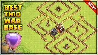 Best Th10 Elite War Base 2019 | Anti 2 star,Anti Bowler, Anti Everything | Clash of Clans