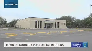 One Tampa post office is back open following hurricane repairs