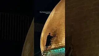 Flag changing ceremony in Karbala #muharram #muharram2024 #karbala #iraq #imamhussain #subscribe