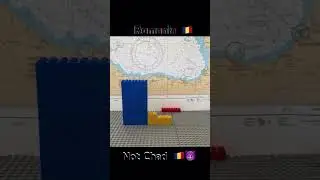 Lego Romania flag stopmotion #lego #timelapse #stopmotion