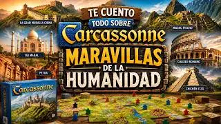 CARCASSONNE: MARAVILLAS DEL MUNDO // ACTIVANDO EL HYPE