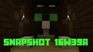 Minecraft Snapshot 16w39a