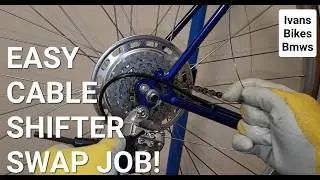 How To Replace Shifter Cable On A Rear Derailleur Without Adjusting it! Super Easy! |4k