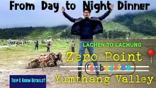Lachen to Lachung zero point📍by road | zero point sikkim | Yumthang valley | Badframes