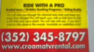 ATV DIRTBIKE RENTAL RENT LEESBURG WINTER PARK OAK RIDGE KISSIMMEE BARTOW