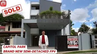 [SOLD] Landed Property Home Tour | FPV | Brand New Semi-D at Capitol Park