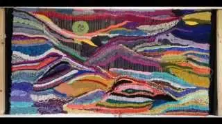 Merovee Guerin's Bealtaine Community Weaving at THE O'DWYER ART CENTRE