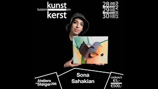 Promo video of 'Tussen kunst & kerst' created by Sona Sahakian - Photos by Claudia Kamergordski