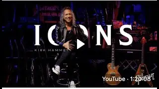 Смотрим и переводим: Icons: Kirk Hammett of Metallica