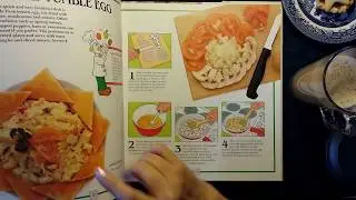 ASMR | Lovely Recipe Book Whispered Reading with a Mince Pie and Coffee!