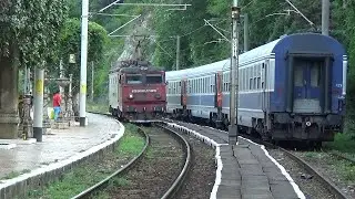 Trenuri in Gara Băile Herculane - 08.Aug.2025.