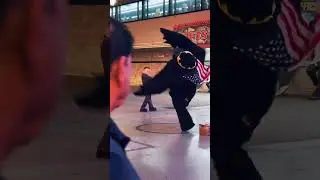 Crazy dancing gorilla on Fremont st in Las Vegas. You ever seen this?
