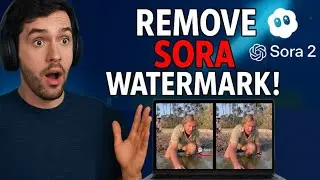 Удалить водяные знаки Sora за секунды | Полностью автоматический метод (бесплатно и быстро)
