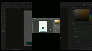 How to make a social media banner post on photoshop #shorts