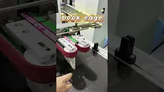 CSJ One pass digital inkjet printer for book edge printing.#csj #cmykprinting   #bookedge