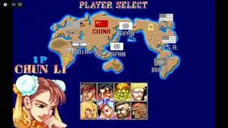 funny roblox street fighter 2 select screen gui