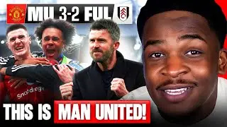 BENJAMIN SESKO DAGGER WINS IT FOR MANCHESTER UNITED!! | MAN UNITED 3-2 FULHAM