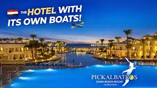Dana Beach Resort 5★ 🇪🇬 | The Hotel with Its Own Boats! 🛶 Pickalbatros Hurghada | Full Hotel Tour
