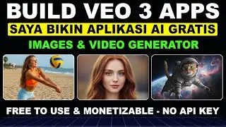 Bikin Aplikasi AI Sendiri di Gemini AI! Images & Video Generator FREE to USE