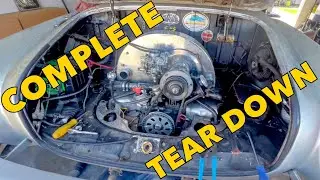 1600cc VW Engine / Complete Tear Down