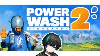 【PowerWash Simulator2】深夜にまったりお掃除部。【翠心晴】　#縦型配信 #vtuber #shorts #powerwashsimulator2 #個人勢vtuber