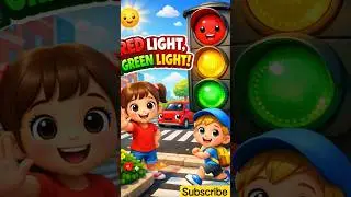 Red Light, Yellow Light, Green Light 🚦 | Kids Traffic Safety Song