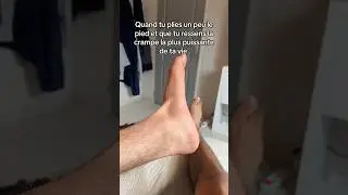 Quand t&rsquo;as une crampe au pied 🦶🤣