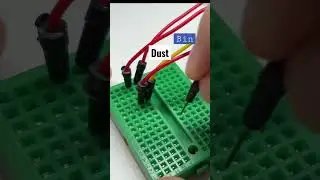 Genius IKEA Trash Bin Transformation to Smart Dust Bin with Arduino #arduino #electrician #diy #ikea