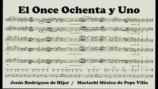 El Once 81 - Versión: Mariachi México de Pepe Villa