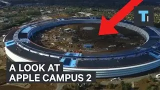 Amazing Footage Of Apple Campus 2 From The Air