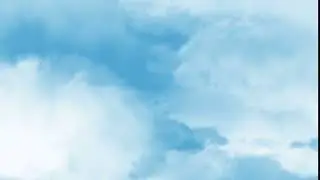 Flying through clouds - free stock footage