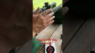 Tikka 6.5 CM silky smooth short action. #shorts #reels #youtube #shooting #gun