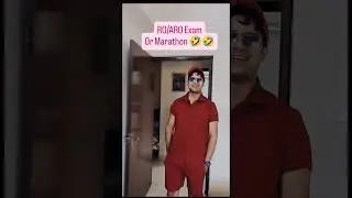 ROARO Exam or Marathon Video #roaro #marathon #currentaffairs #funny #comedy #uppsc #upsssc #ssc
