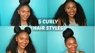 BACK TO SCHOOL CURLY HAIR STYLES