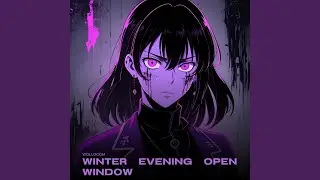 Winter Evening Open Window