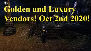 ESO Golden and Luxury Vendors! Oct 2nd 2020!