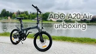 ADO A20 Air - Samsung, torque senzor, řemen...wow 😲. Unboxing