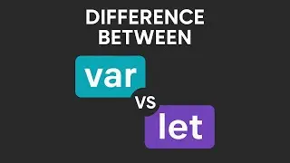 Difference between var and let in HINDI/URDU