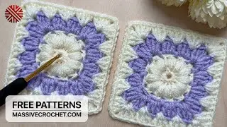 Crochet an UNUSUAL & SUPER EASY Granny Square for Beginners 👌