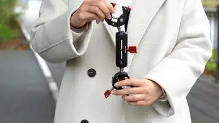 Mechrig Camera Clamp Arm for Creators &ndash; Dual Mount, Ultra Stable, 360&deg; Adjustable JC010