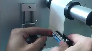 Label gap sensor teaching tutorial