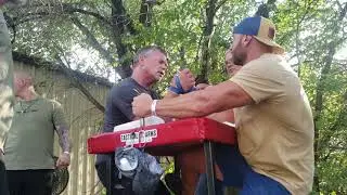 John Brzenk after pulling at Rumble at the Rainbow 2, July 17, 2021