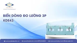 Biến D&ograve;ng đo lường 3 Pha KDE43