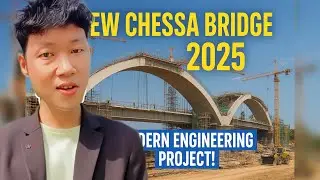 New Chessa Bridge Construction 2025 | Modern Engineering Project in Progress#vlog #travel #minivlog