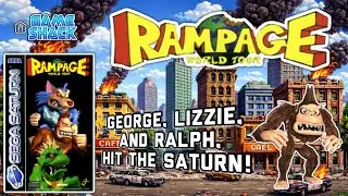 Rampage World Tour Review - Sega Saturn