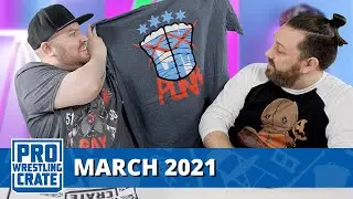 March 2021 Pro Wrestling Crate Unboxing | Wrestling Mystery Box