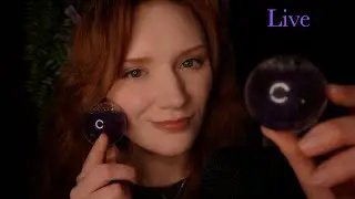 ASMR😴Spit and Kisses painting, Tapping, Lipgloss, Honey spoon, X marks the Spot,Spider web,Light✨