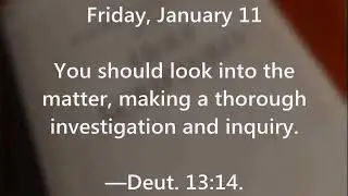 Friday, January 11